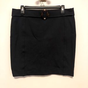 Gucci Black Mini Skirt